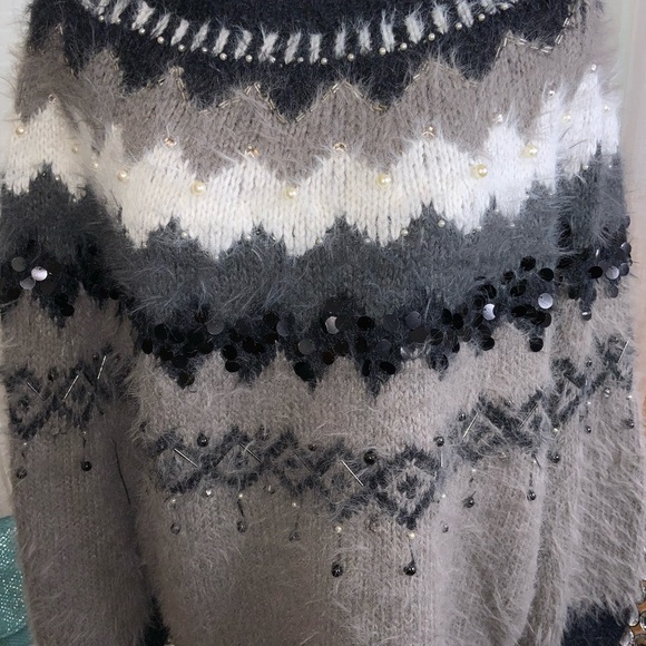 Wool/Cashmere Sweater - Picture 5 of 7